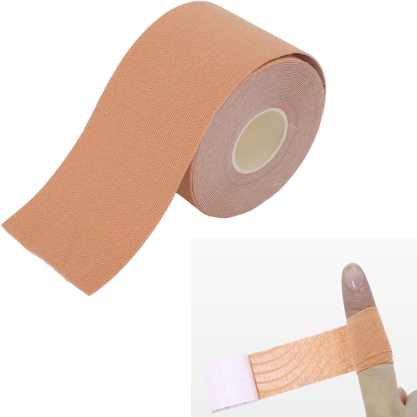 FENGNasal Cannula Face Tape, Nasal Tubing Face Tape, Comfortable Oxygen Nasal Cannula Face Stickers, Face Skin Tapes for Oxygen Tube, Remove Easily 5cm*5m-240810