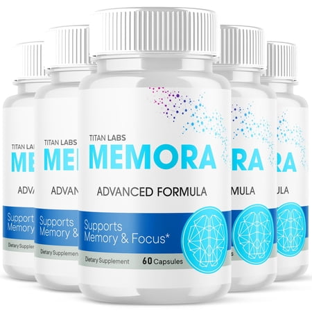 Memora Advanced Brain Support Formula Supplement 300 Capsules