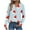 Sky Blue, variant on Women Christmas T-Shirts Snowman Snowflakes Xmas Printed V Neck Graphic Tee Long Sleeve Loose Holiday Tops (M, Army Green 01)