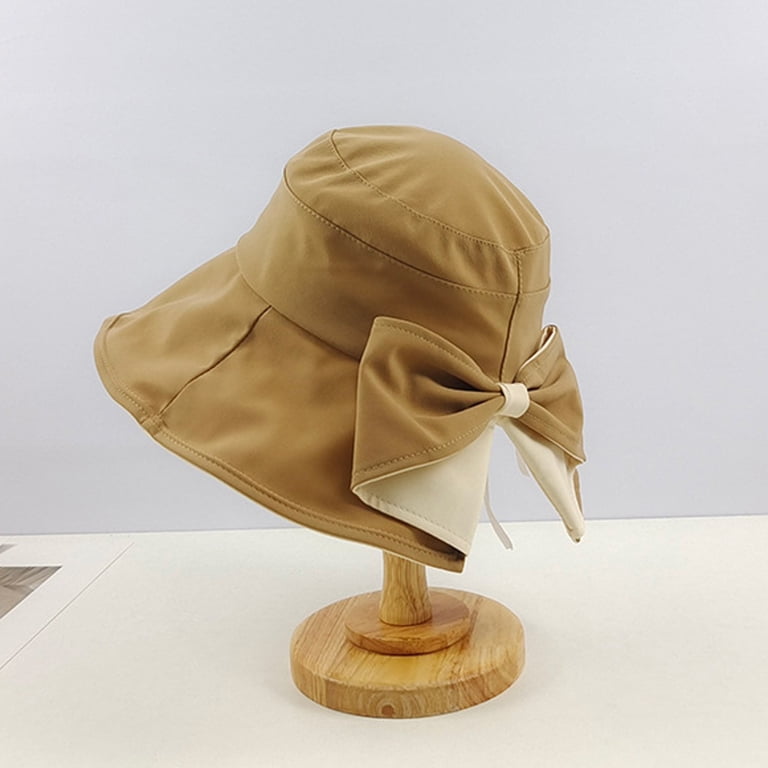 NOKIO Waterproof Bucket hat for Women with Ponytail Hole  display picture 2