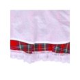 thumbnail image 6 of Girls Dress Red Checkered Lace Ruffle Skirt Long Sleeve Christmas 4 Years, 6 of 6