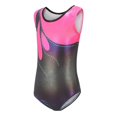 thumbnail image 2 of Girls Gymnastics Leotards Shiny Athletic Dance Outfit Unitards Tight Romper Dancewear 5-14Y, 2 of 7