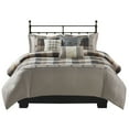 thumbnail image 2 of King/Cal King 6 Piece Herringbone Duvet Cover Set, 2 of 4