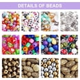thumbnail image 4 of Jewelry Making Kit, 1960 pcs Jewelry Making Supplies Includes Jewelry Beads, Instructions, Findings, Wire for Bracelet, Necklace, Earrings Making Kit for Adults by Inscraft, 4 of 7