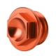 thumbnail image 2 of Tapa de llenado de aceite, cubierta de tapón de tornillo, aluminio CNC, apto para Husqvarna TC 85/TE 125-300/FE 250-501, color naranja, 2 of 9