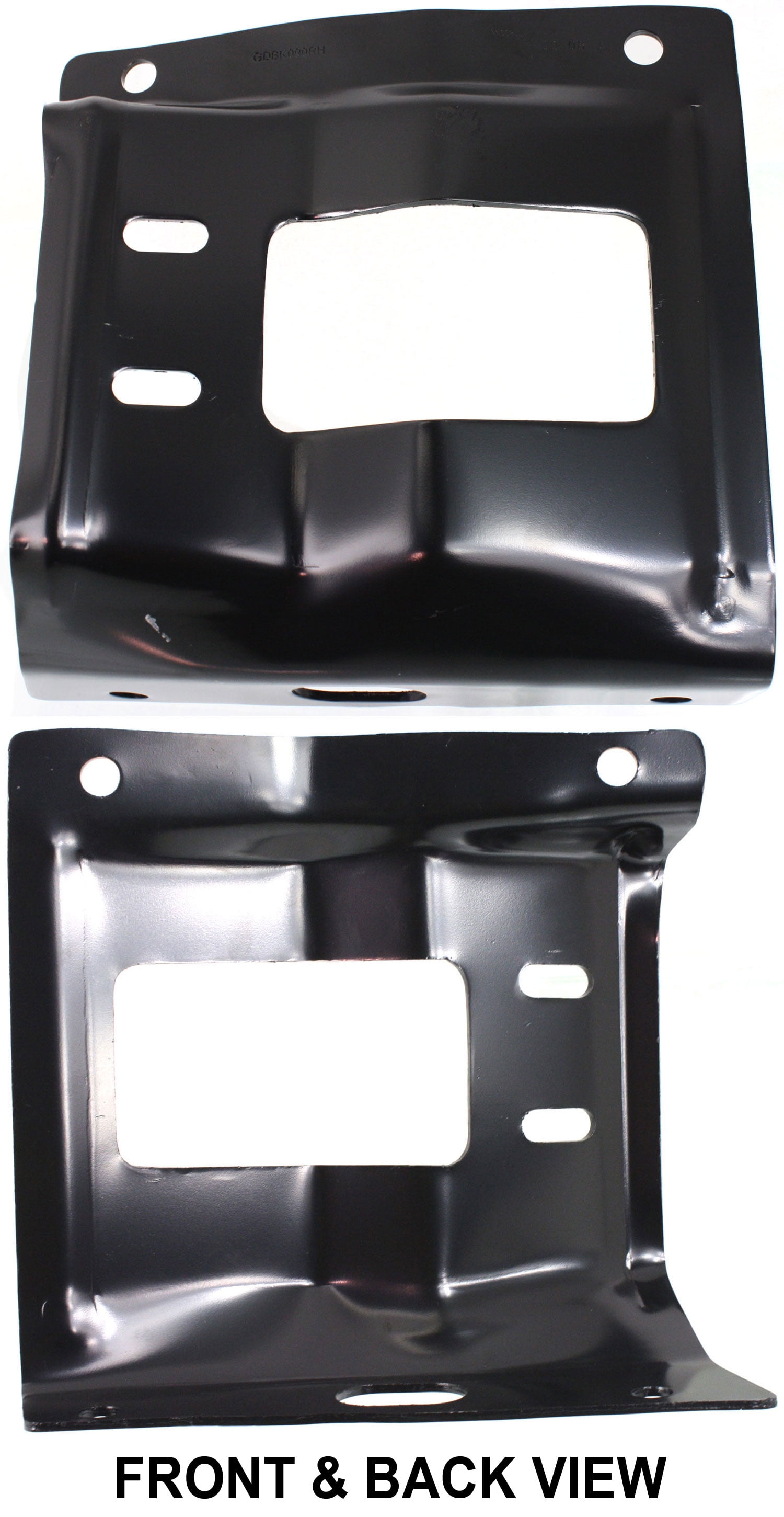 Replacement REPF013123 Bumper Bracket Compatible For 2008-2010 Ford F-250 Super Duty F-350 Front, Right Passenger