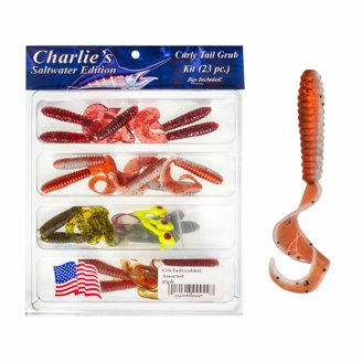 Eagle Claw Lazer Sharp Shakey Head Fishing Jig, Green Pumpkin, 1/8