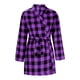 thumbnail image 5 of HongQid Womens Robe Lightweight Short Polyester Cotton Bathrobe Soft Ladies Sleepwear with Pockets and Belt, 5 of 7
