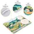 thumbnail image 4 of Dish Drying Mat for Kitchen Counter | Reversible, Super Absorbent & Hanging | 16x18 / 18x24 Inch (S/M)，Peaceful Life, 4 of 8