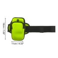 thumbnail image 2 of Unique Bargains 1 Pc Portable Phone Holder Arm Bands with Zipper for Hiking Gym Green Neoprene, 2 of 4