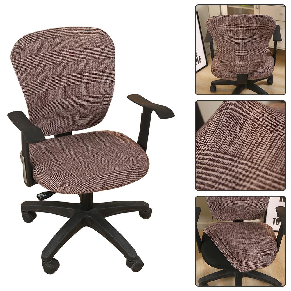 Details about   Large Elastic Computer Office Rotating Chair Cover Stretch Slipcover Protector 