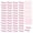 Pink 50pcs, variant on Jkung 20/50Pcs Mini Loaf Pans Disposable Aluminum Tin Foil Pans with Clear Snap-On Lids Reusable Rectangle Foil Baking Pans for Cakes Snacks Meal Prep