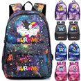 thumbnail image 2 of Anime Sanrio Cinnamoroll Backpack for Girl Student Bookbag Back To School Backpack Children Light Weight Bag Rucksack Mochilas, 2 of 5