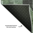 thumbnail image 5 of Addison Rugs Mayfield Premium Machine Washable Transitional Aztec Green Rectangle Rug, 9' x 12', 5 of 7