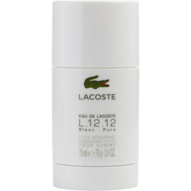 Eau De Lacoste Blanc Pure Deodorant Stick for Women, 2.4 Oz - Walmart.com