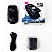 Kyocera DuraXe E4710 GSM Unlocked 4G LTE Rugged Flip Phone Black Open Box