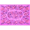 thumbnail image 1 of Ahgly Company Indoor Rectangle Medallion Pink French Area Rugs, 7' x 9', 1 of 4