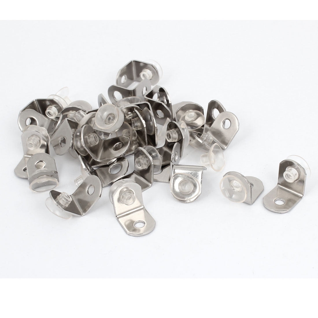 uxcell 5mm x 20mm Fuse Clips Holder Bracket 20 Pcs Silver Tone a15012100ux0082