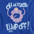 thumbnail image 2 of Adventure Time Lump Off Women's T Shirt, Royal, Medium, 2 of 6