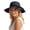 Navy, variant on Sun Hats for Women Casual and Basic Solid Color Outdoor Protection Packable Bucket Hat Packable Packable Roll Up Hats Khaki One Size