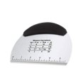 thumbnail image 1 of ‘s Kitchen Stainless Steel Dough Scraper with Scale Kitchen Non-slip Rubber Grip Chopper Pizza Tool Black, 1 of 9