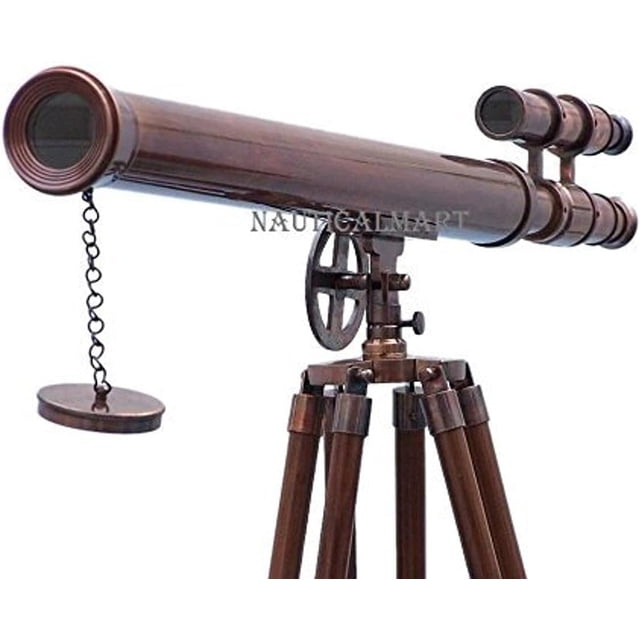 Nauticalmart Télescope Astro Griffith en Bronze Huilé 64 Pouces
