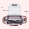 thumbnail image 7 of MesaSe Universal Stroller Organizer with Insulated Cup Holders by Ida Babies - Hand & Shoulder Strap – Storage for Diapers, Phone, Keys, Toys. Fit All Strollers. Perfect for Baby Gifts (Pink), 7 of 7