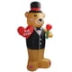 thumbnail image 5 of Oso De Peluche Inflable De 185 Cm Con Luz LED Enchufable, Decoración Explosiva Para El Día De San Valentín, 5 of 7