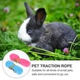 thumbnail image 2 of 4Pcs Rabbit Hamster Cool Mesh Vest Harness with Leash for Outdoor Walking, 2 of 9