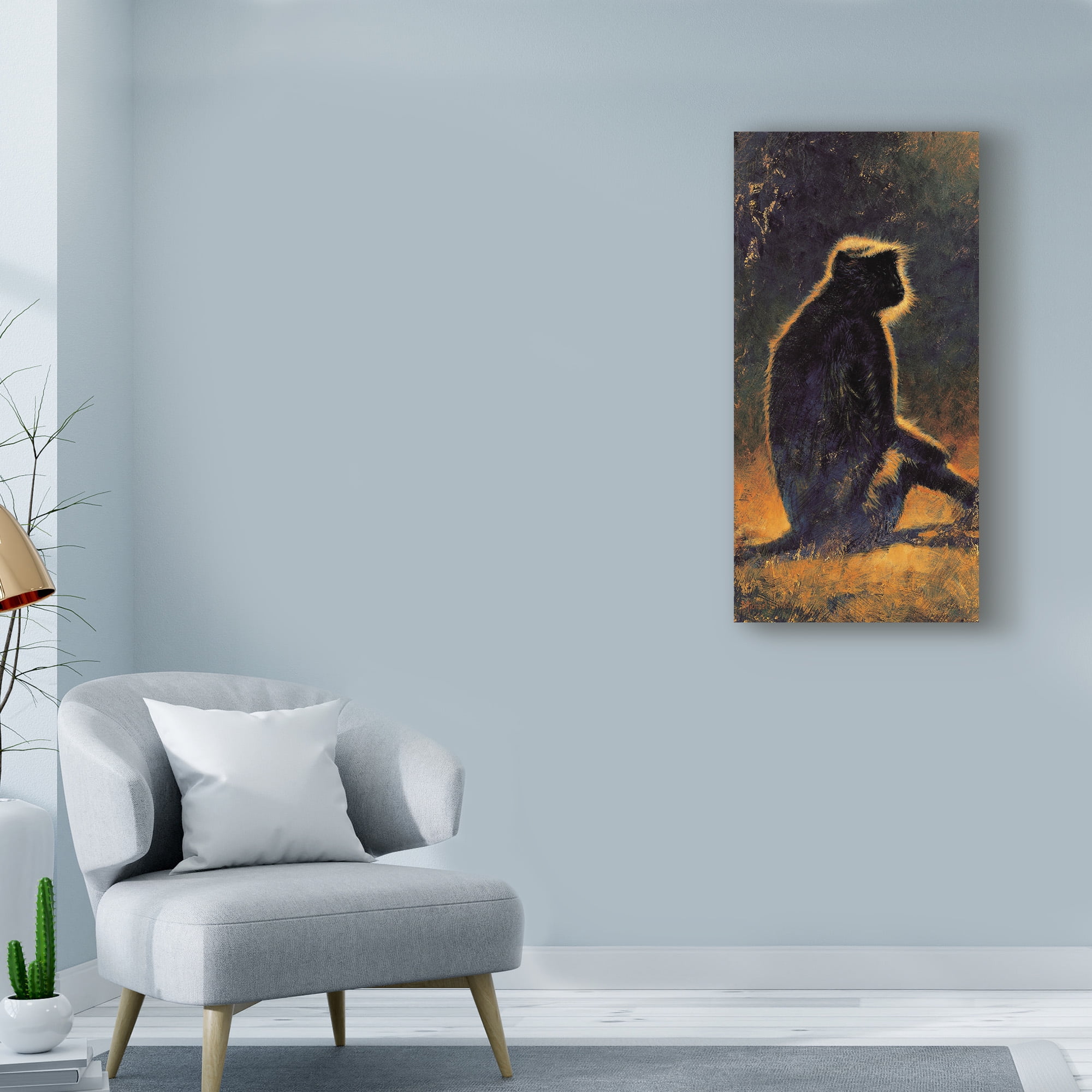Blue Monkey' Canvas Art by Michael Jackson