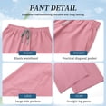 thumbnail image 3 of VIAOLI Scrubs for Women Set-Zipper Collar top & Straight Pants Scrubs set Medical Nursing uniforms Clearance, 3 of 7