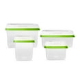 thumbnail image 2 of Rubbermaid FreshWorks Produce Savers, 8-Piece Produce Storage Container Set, 2 of 5