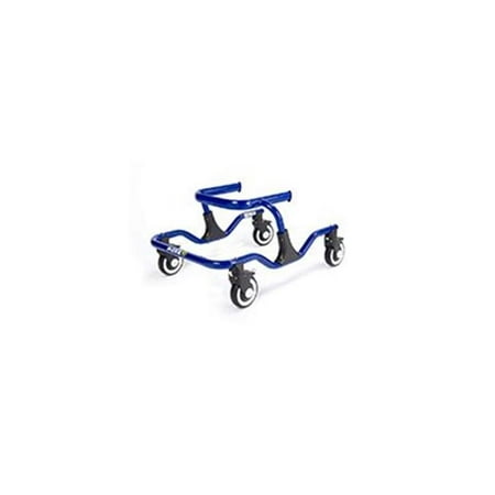 - Fabrication Enterprises 31-3041B Medium Moxie GT Gait Trainer, Warrior Blue