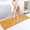 Natural, variant on Bamboo Bath Mat Bathroom Runner Long Large Rugs Floor Wood Shower Bathtub Waterproof Non Slip Accessories 16x48 Inch Easy to Clean, Natural Bamboo, 1 pc