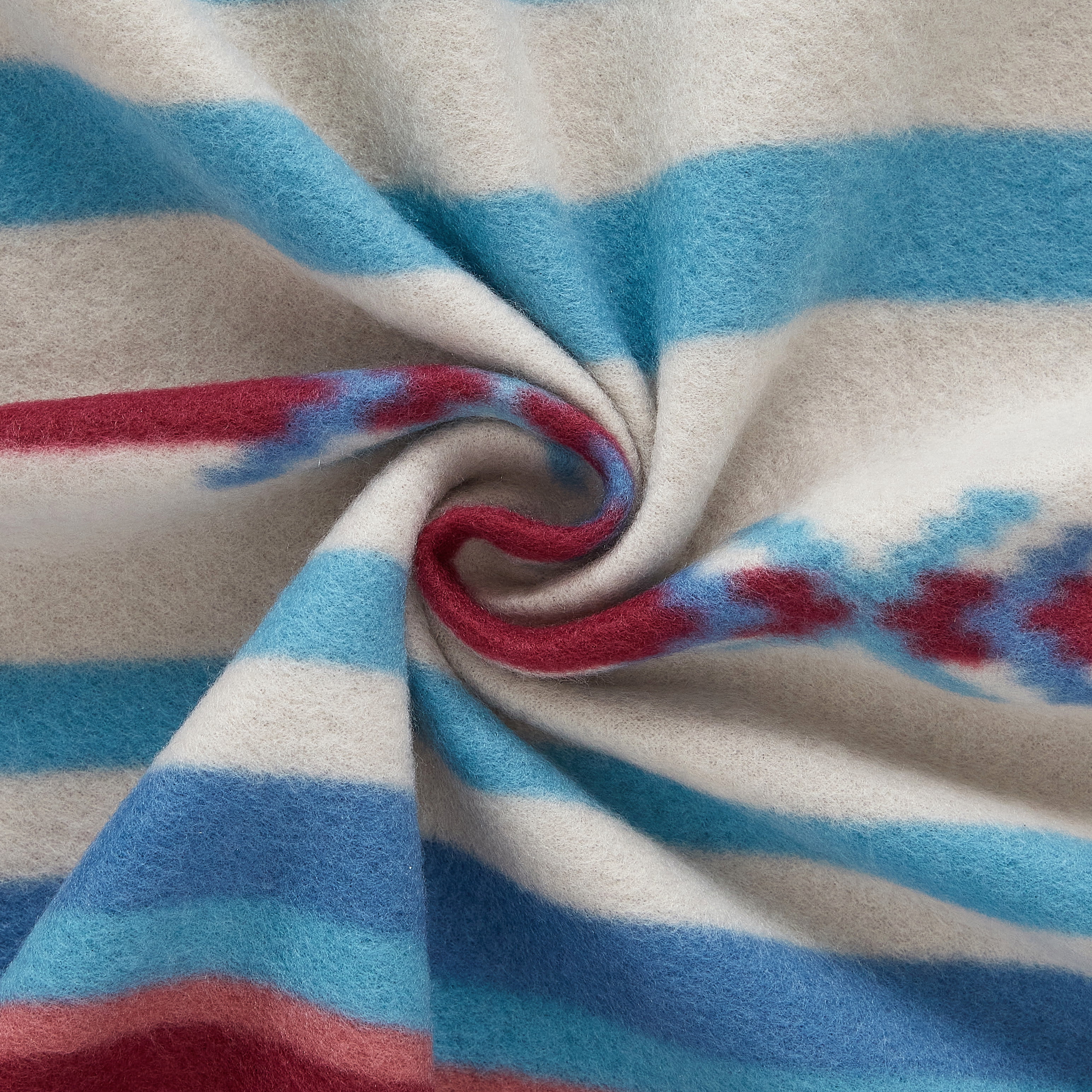 Mainstays Cozy Fleece Throw Blanket, Stripe, 50 in x 60 in