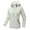 White, variant on Patlollav Womens Hooded Coats Long Sleeve Loose Outdoor Windproof Waterproof Sports Jackets