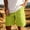 Yellow, variant on FRSASU Linen Shorts for Men Casual Summer Relaxed Fit Drawstring Waist Lightweight Hawaii Bermuda Shorts with Pockets Yellow