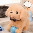 thumbnail image 5 of Diceymbol Simulated Electric Dog Plush Toy Walking & Barking Interactive Pet for Kids with Realistic Sounds & Movements - Best Gift for Ages 3+, 5 of 7