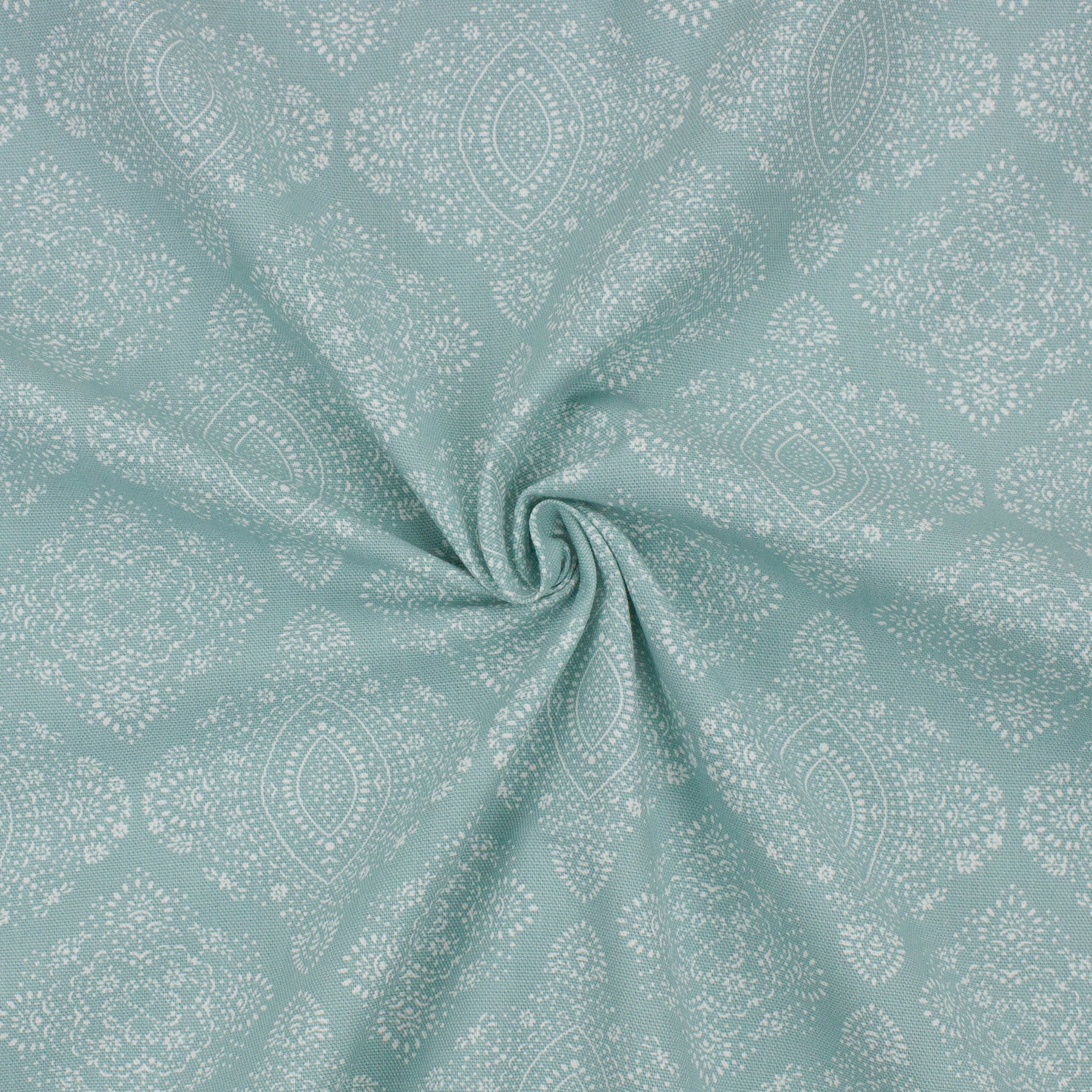 Better Homes & Gardens 100% Cotton Ogee Diamond Spa, 2 Yard Precut Fabric