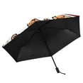 thumbnail image 5 of Cute Bear Chef with Bread Compact Sun Umbrella Windproof Travel Umbrellas for Rain Strong Portable UV Protection, 5 of 8