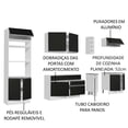 thumbnail image 4 of Cocina Integral Completa Modular Madesa Vicenza 290cm BN 02, 4 of 5