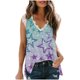 thumbnail image 1 of Tops de moda para mujer, sin mangas, informales, estampados, básicos, sin mangas, chaleco de encaje Fridja  qr5959, 1 of 6