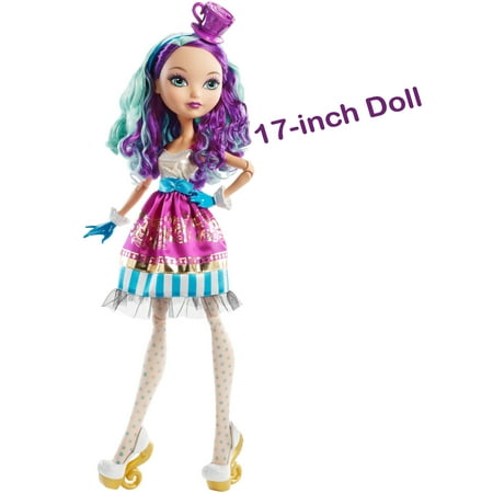 ever after high way to wonderland madeline hatter 17 doll walmart com