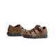thumbnail image 2 of Sandalia Merano para caballero en piel ajuste T Color Cognac cafe 25, 2 of 6