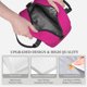 thumbnail image 3 of Fotbe Darkmagenta Bolsa de Almuerzo con Estampado, Lonchera Aislada, Contenedores de Comida Reutilizables Tipo Cooler a Prueba de Fugas, 3 of 7