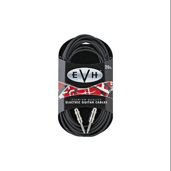 EVH Guitars Premium 20' long 24 Gauge guitar Shielded Copper Cable -#0220200000