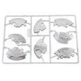 thumbnail image 2 of Bloques de cristal 3D translúcidos DIY bloques de rompecabezas juguete en forma de Saturno gris YUNYI BRAND  Deportes, 2 of 8