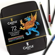 Best Colored Pencil Sets - Castle Art Supplies 72 Colored Pencils Zipper-Case Set Review 