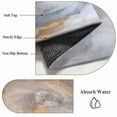 thumbnail image 6 of 6'x9' Area Rugs, Grey Golden Indoor Outdoor Area Rug for Living Room Bedroom, Modern Oil Painting Abstract Washable Bathroom Rugs Kitchen Floor Carpet Mats Home Decor Aesthetic, 6 of 8