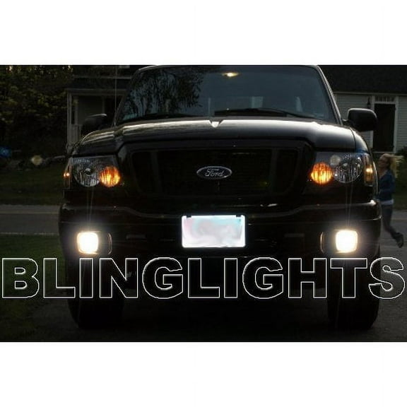 For 2004 2005 Ford Ranger Blue Angel Eye Halo Fog Lamp Light Kit